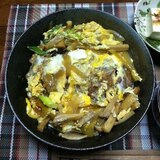 ボリューム満点♪かつ丼☆